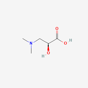 Propanoic acid, 3-(dimethylamino)-2-hydroxy-, (S)-(9CI)