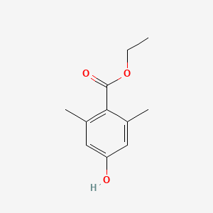 molecular formula C11H14O3 B1350982 4-羟基-2,6-二甲基苯甲酸乙酯 CAS No. 75056-98-3