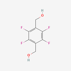 molecular formula C8H6F4O2 B1350987 2,3,5,6-Tetrafluoro-1,4-benzenedimethanol CAS No. 92339-07-6