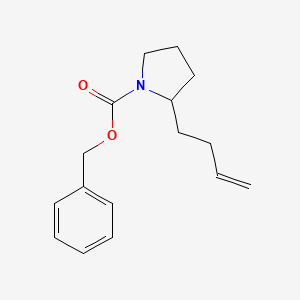 Benzyl 2-(but-3-en-1-yl)pyrrolidine-1-carboxylate