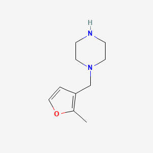 1-((2-Methylfuran-3-yl)methyl)piperazine