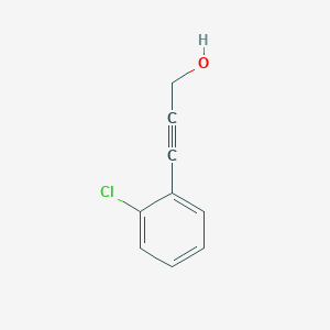molecular formula C9H7ClO B1350998 3-(2-氯苯基)丙-2-炔-1-醇 CAS No. 80151-26-4