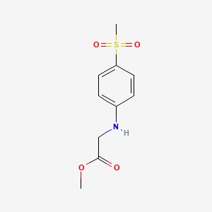 Methyl (4-(methylsulfonyl)phenyl)glycinate