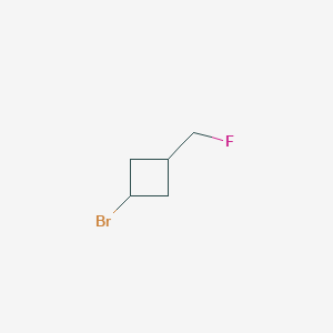 1-Bromo-3-(fluoromethyl)cyclobutane