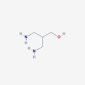 molecular formula C4H12N2O B13510079 3-Amino-2-(aminomethyl)-1-propanol 