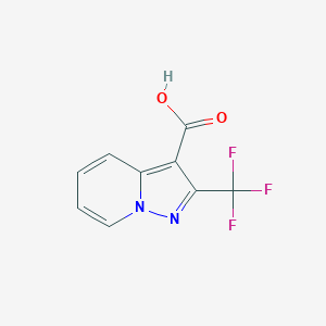 2-(Trifluoromethyl)pyrazolo[1,5-a]pyridine-3-carboxylic acid