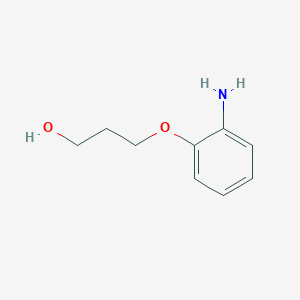 molecular formula C9H13NO2 B13510131 3-(2-Aminophenoxy)propan-1-ol CAS No. 920268-18-4