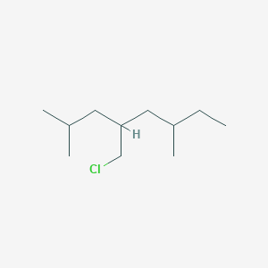 molecular formula C11H23Cl B13510217 4-(Chloromethyl)-2,6-dimethyloctane 