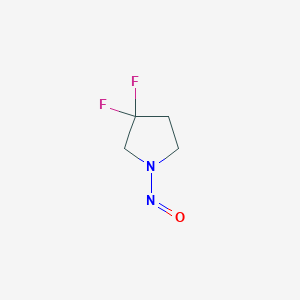 3,3-Difluoro-1-nitrosopyrrolidine