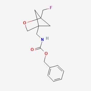 Benzyl ((1-(fluoromethyl)-2-oxabicyclo[2.1.1]hexan-4-yl)methyl)carbamate