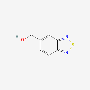 molecular formula C7H6N2OS B1351038 2,1,3-苯并噻二唑-5-基甲醇 CAS No. 89795-51-7