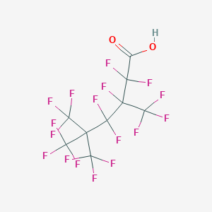 molecular formula C9HF17O2 B1351046 Perfluoro-3,5,5-trimethylhexanoic acid CAS No. 238403-51-5