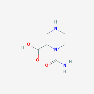 1-Carbamoylpiperazine-2-carboxylic acid