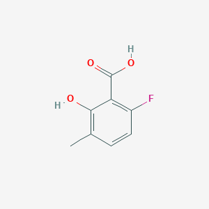 6-Fluoro-2-hydroxy-3-methylbenzoic acid