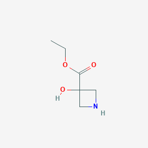 Ethyl 3-hydroxyazetidine-3-carboxylate