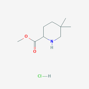 Methyl 5,5-dimethylpiperidine-2-carboxylate hydrochloride