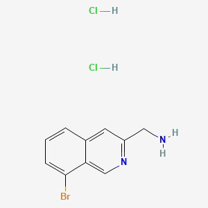 1-(8-Bromoisoquinolin-3-yl)methanamine dihydrochloride