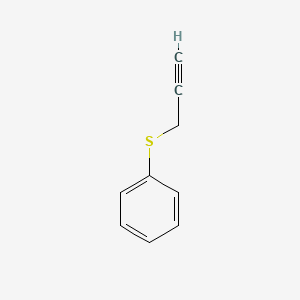 molecular formula C9H8S B1351099 Phenyl propargyl sulfide CAS No. 5651-88-7