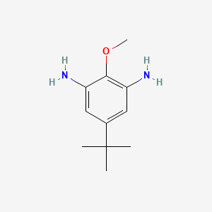 molecular formula C11H18N2O B1351121 4-叔丁基-2,6-二氨基苯甲醚 CAS No. 473269-70-4