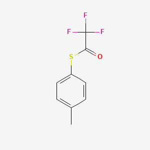 molecular formula C9H7F3OS B1351130 S-(Trifluoroacetyl)-4-mercaptotoluene CAS No. 75072-07-0