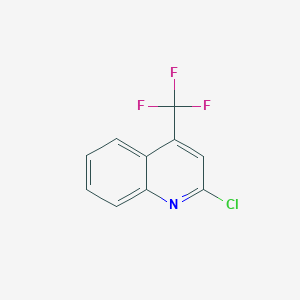 molecular formula C10H5ClF3N B1351144 2-Chloro-4-(trifluoromethyl)quinoline CAS No. 2806-29-3