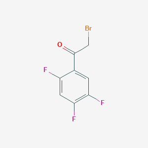 molecular formula C8H4BrF3O B1351150 2,4,5-三氟苯乙酰溴 CAS No. 193977-34-3