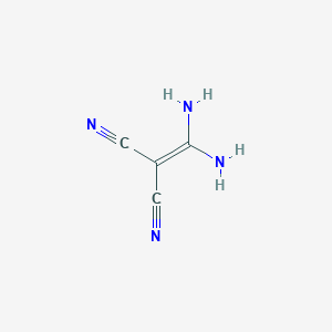 molecular formula C4H4N4 B1351163 2-(二氨基亚甲基)丙二腈 CAS No. 1187-12-8