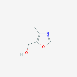 molecular formula C5H7NO2 B1351172 4-甲基恶唑-5-甲醇 CAS No. 45515-23-9