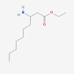 Ethyl 3-aminodecanoate