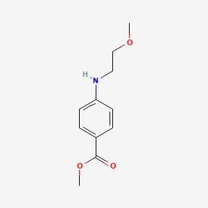 Methyl 4-[(2-methoxyethyl)amino]benzoate