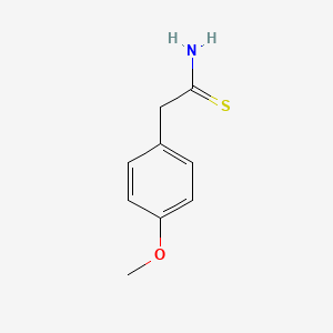 B1351197 2-(4-Methoxyphenyl)ethanethioamide CAS No. 60759-02-6