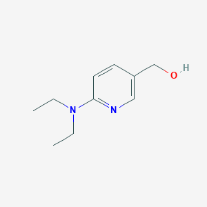 molecular formula C10H16N2O B1351233 [6-(二乙基氨基)-3-吡啶基]甲醇 CAS No. 690632-68-9