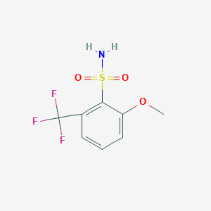 2-Methoxy-6-(trifluoromethyl)benzenesulfonamide