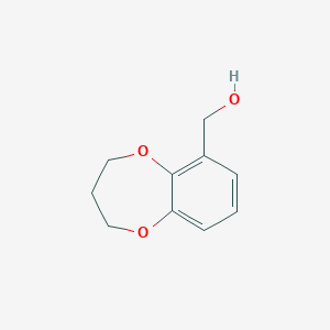 B1351237 3,4-dihydro-2H-1,5-benzodioxepin-6-ylmethanol CAS No. 499770-81-9