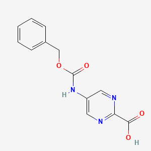 5-(((Benzyloxy)carbonyl)amino)pyrimidine-2-carboxylic acid