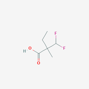 2-(Difluoromethyl)-2-methylbutanoicacid