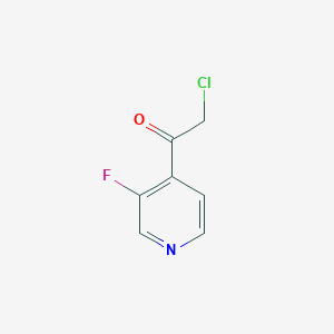 2-Chloro-1-(3-fluoropyridin-4-yl)ethan-1-one