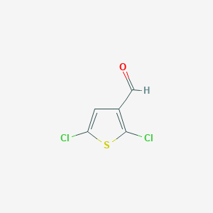 molecular formula C5H2Cl2OS B1351245 2,5-二氯噻吩-3-甲醛 CAS No. 61200-60-0