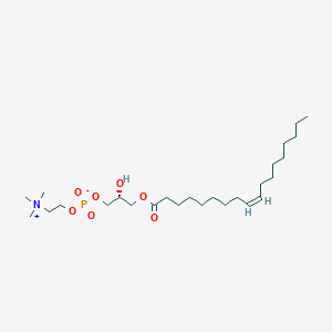 B135127 1-(9Z-octadecenoyl)-sn-glycero-3-phosphocholine CAS No. 19420-56-5
