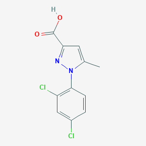 1-(2,4-dichlorophenyl)-5-methyl-1H-pyrazole-3-carboxylic acid