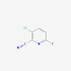 2-Pyridinecarbonitrile, 3-chloro-6-fluoro-