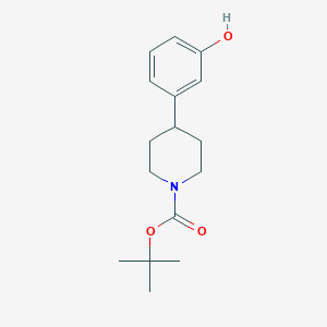 Tert-butyl 4-(3-hydroxyphenyl)piperidine-1-carboxylate