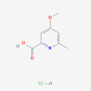 4-Methoxy-6-methylpyridine-2-carboxylic acid hydrochloride