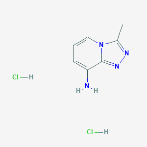 3-Methyl-[1,2,4]triazolo[4,3-a]pyridin-8-aminedihydrochloride