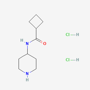 N-(piperidin-4-yl)cyclobutanecarboxamidedihydrochloride