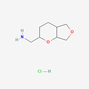 1-{hexahydro-2H-furo[3,4-b]pyran-2-yl}methanamine hydrochloride, Mixture of diastereomers