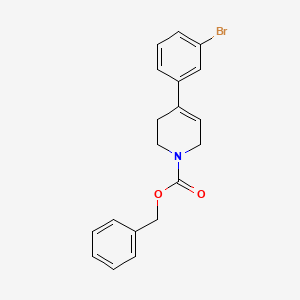 Benzyl 4-(3-bromophenyl)-5,6-dihydropyridine-1(2H)-carboxylate