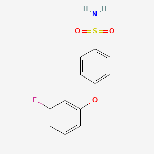 4-(3-Fluorophenoxy)benzenesulfonamide