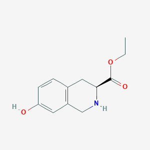 (S)-Ethyl 7-hydroxy-1,2,3,4-tetrahydroisoquinoline-3-carboxylate