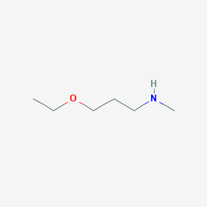 molecular formula C6H15NO B13514072 (3-Ethoxypropyl)(methyl)amine 